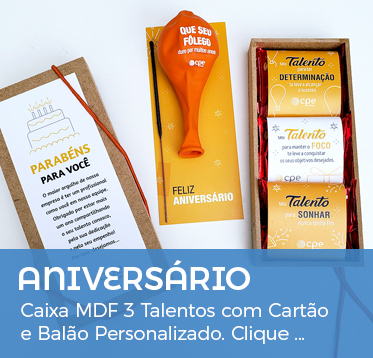 Aniversário Funcionário Caixa dos Talentos