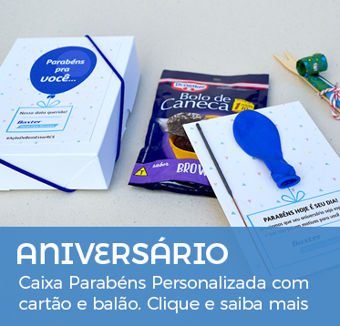 Aniversário Funcionário Caixa Parabéns