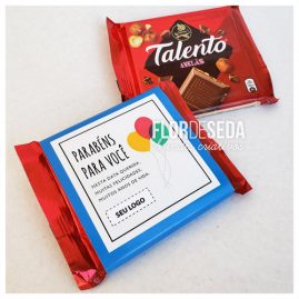 Aniversário Funcionário Chocolate Talento Grande Personalizado