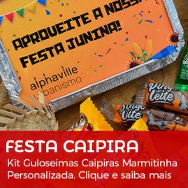 Festa Caipira | Kit Guloseimas Caipira na Marmita Personalizada