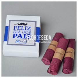 Brinde Dia dos Pais caixa momentos especiais com 3 charutos de chocolate