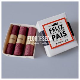 Brinde Dia dos Pais caixa momentos especiais com 3 charutos de chocolate