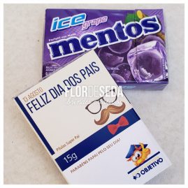 Dia dos Pais - Mentos Slim personalizado