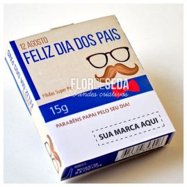 Dia dos Pais - Mentos Slim personalizado