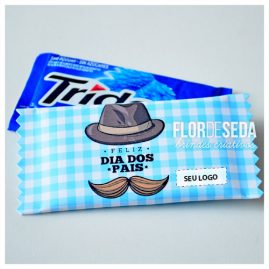 Dia dos Pais - Chiclete Trident personalizado