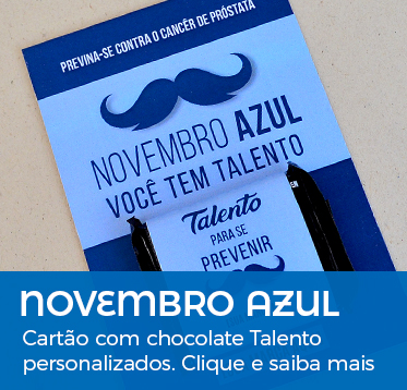 Novembro Azul | Cartão Personalizado com Talento