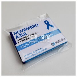 Brinde Novembro Azul Embalagem Personalizada com Chiclete