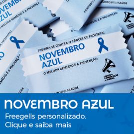 Novembro Azul | Chiclete Freegells Personalizado