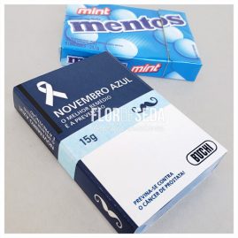 Brinde Novembro Azul Mentos Slim Personalizado