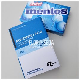 Brinde Novembro Azul Mentos Slim Personalizado