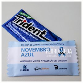 Brinde Novembro Azul Trident Personalizado