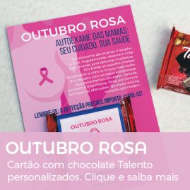 Outubro Rosa | Cartão Personalizado com Talento