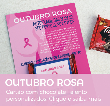 Outubro Rosa | Cartão Personalizado com Talento